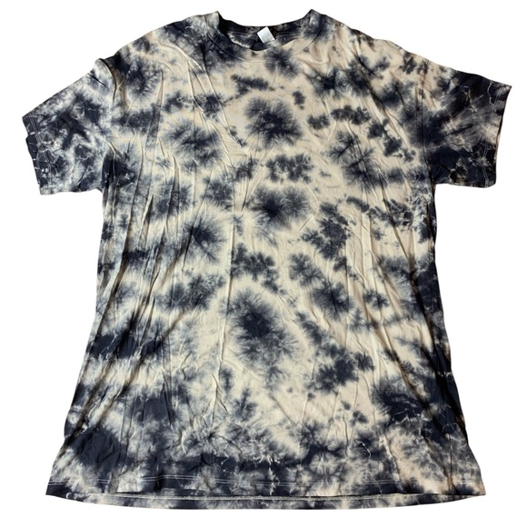 H&M Other - H&M Divided Oversized Tie Dye T-Shirt Black Grey XL